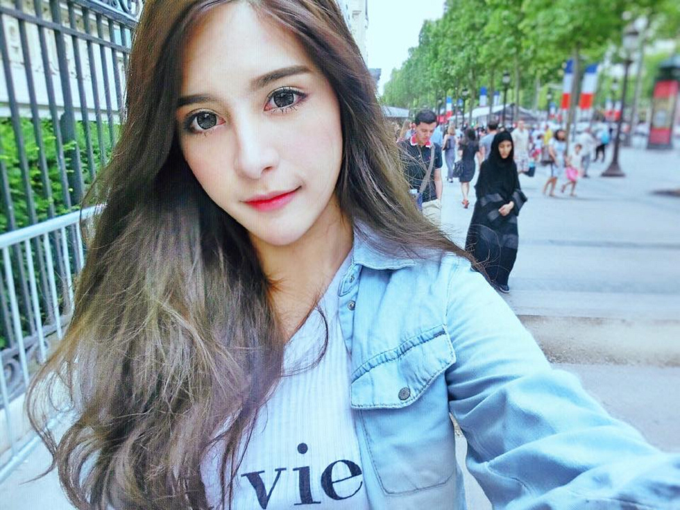 泰国混血美女Kingkaew Karnthiang颜值逆天性感迷人写真41P