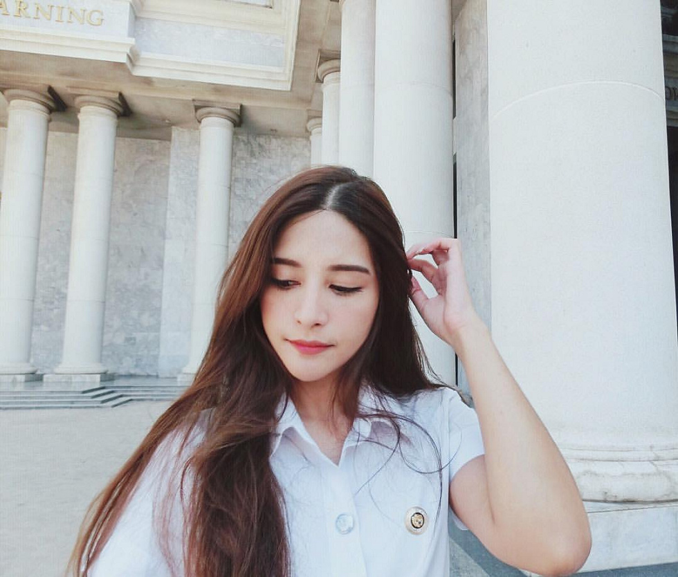 泰国混血美女Kingkaew Karnthiang颜值逆天性感迷人写真41P