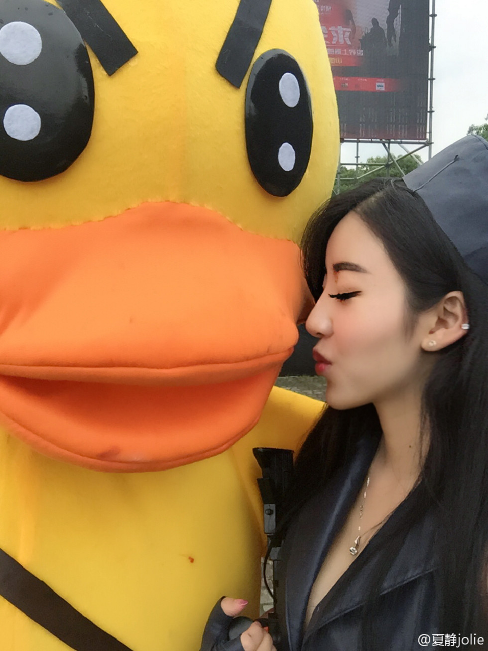 嫩模夏静jolie靓丽容颜性感美胸微博海量写真333P