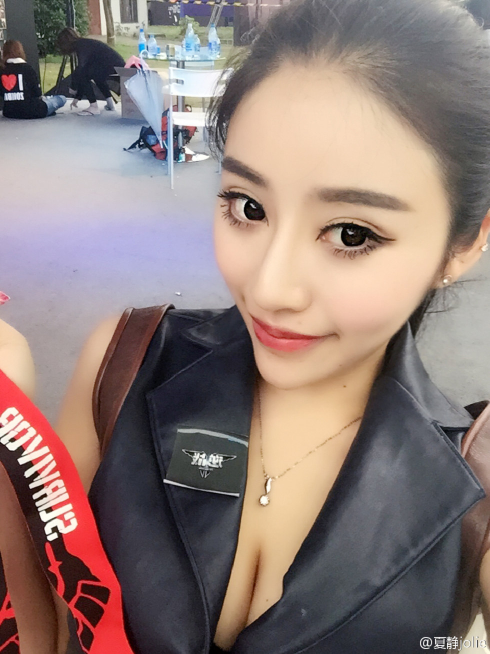 嫩模夏静jolie靓丽容颜性感美胸微博海量写真333P