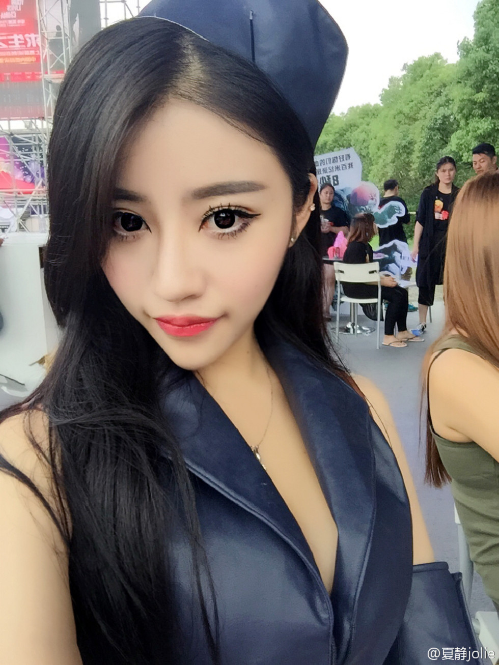 嫩模夏静jolie靓丽容颜性感美胸微博海量写真333P