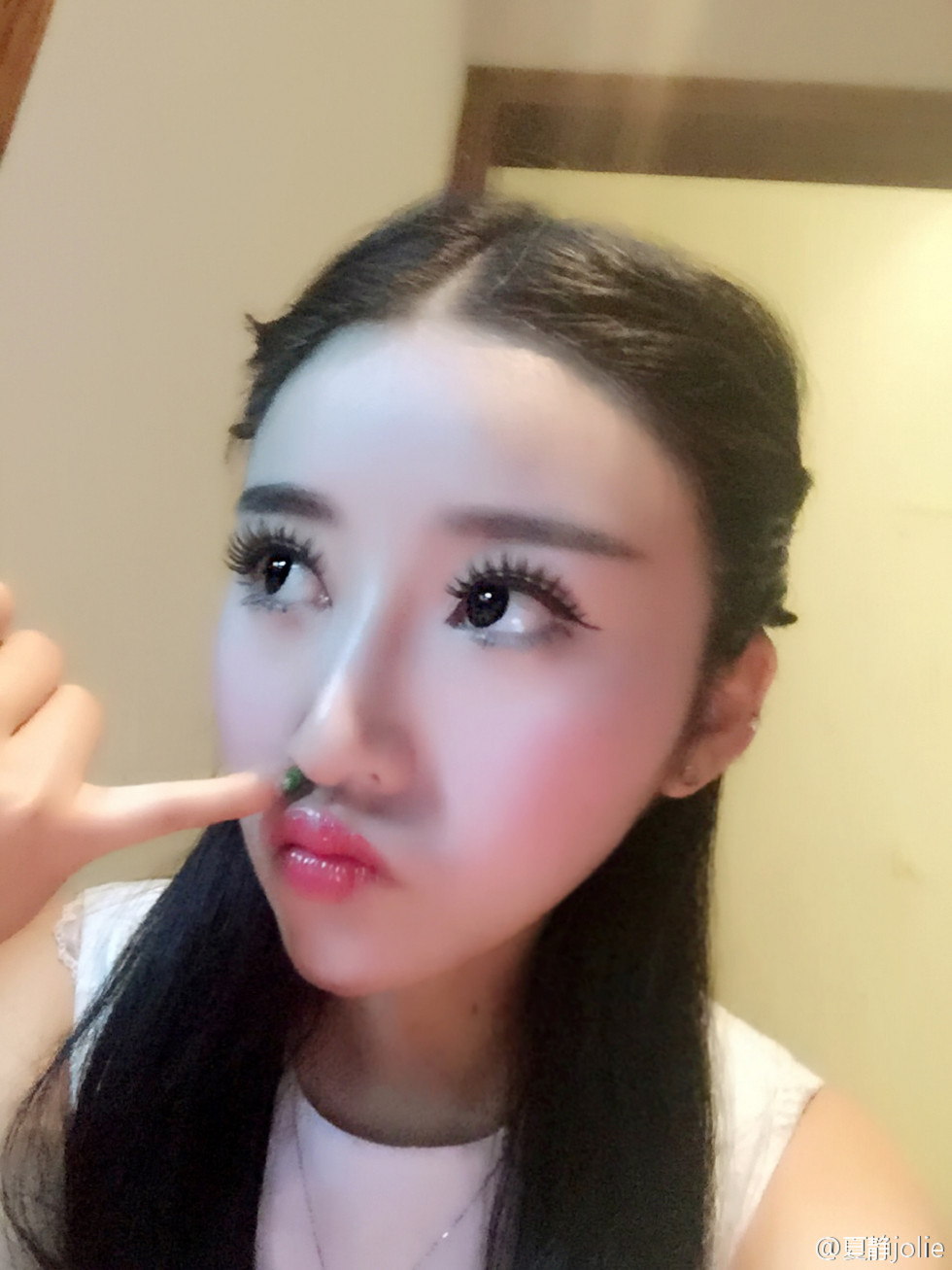 嫩模夏静jolie靓丽容颜性感美胸微博海量写真333P