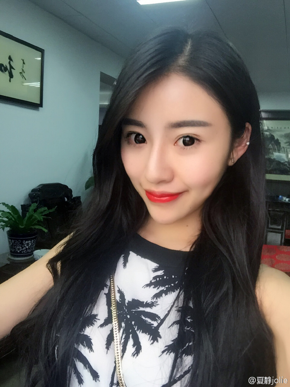 嫩模夏静jolie靓丽容颜性感美胸微博海量写真333P