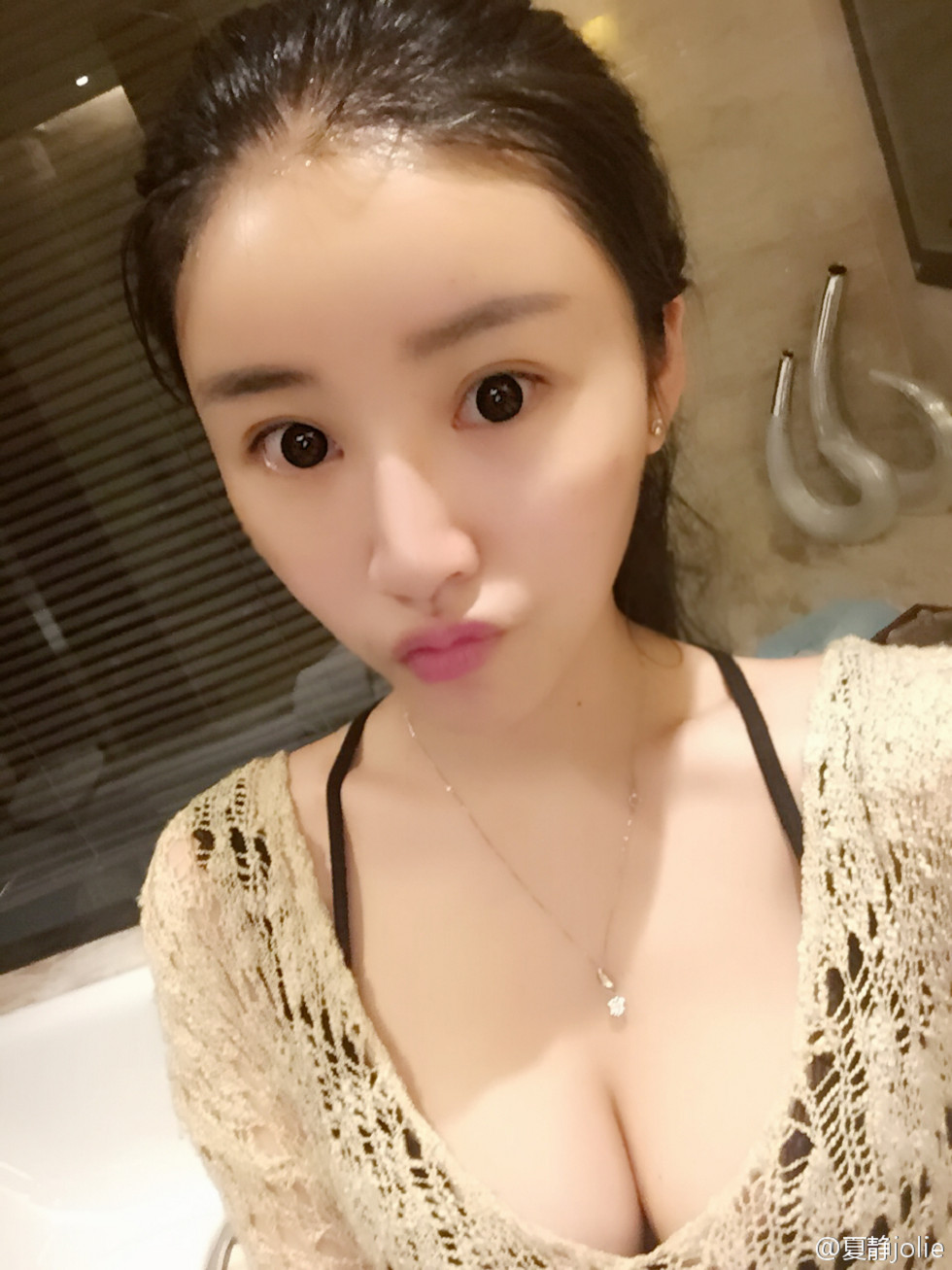 嫩模夏静jolie靓丽容颜性感美胸微博海量写真333P