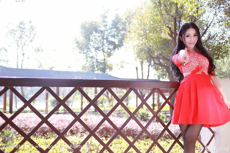 嫩模夏静jolie靓丽容颜性感美胸微博海量写真333P