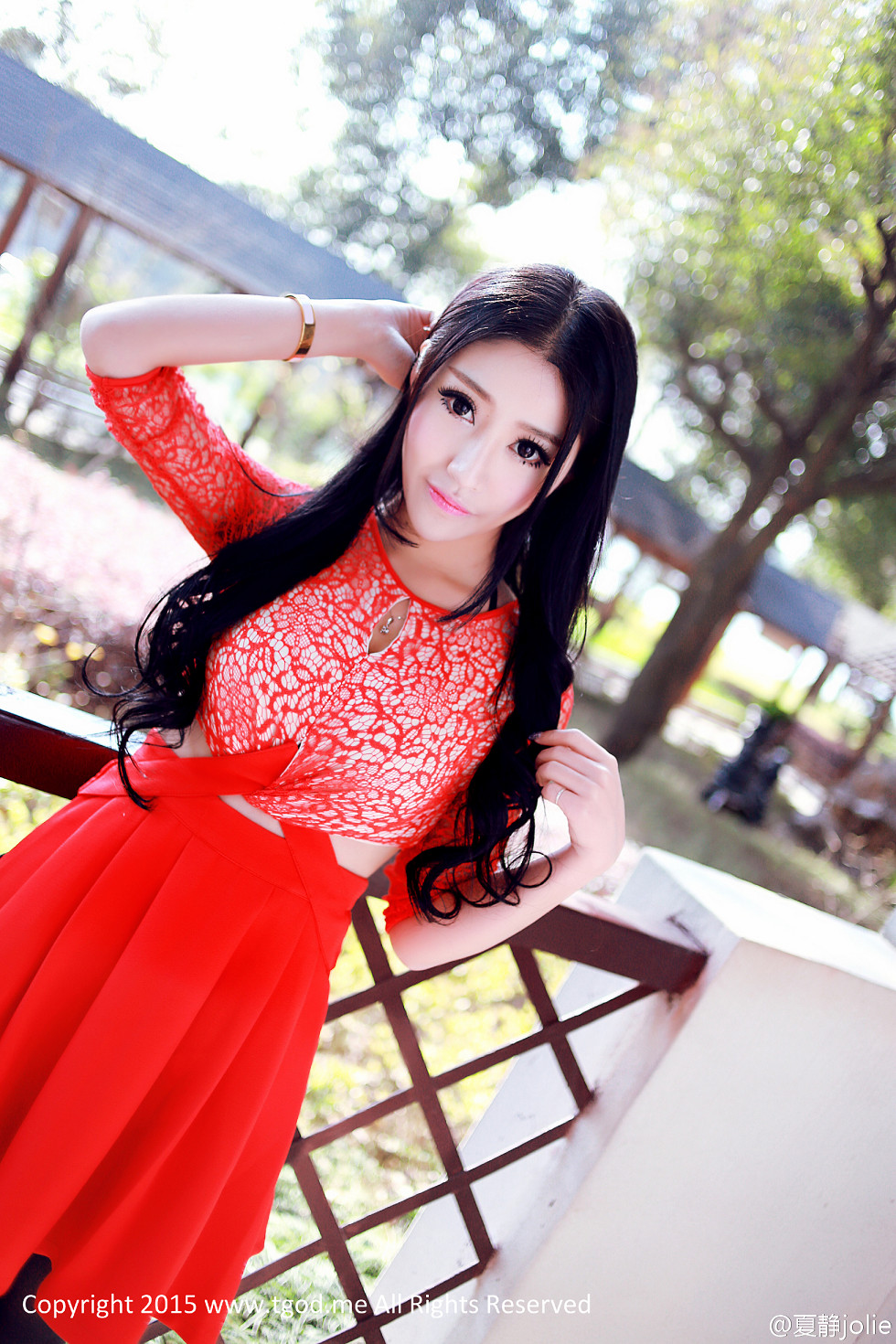 嫩模夏静jolie靓丽容颜性感美胸微博海量写真333P