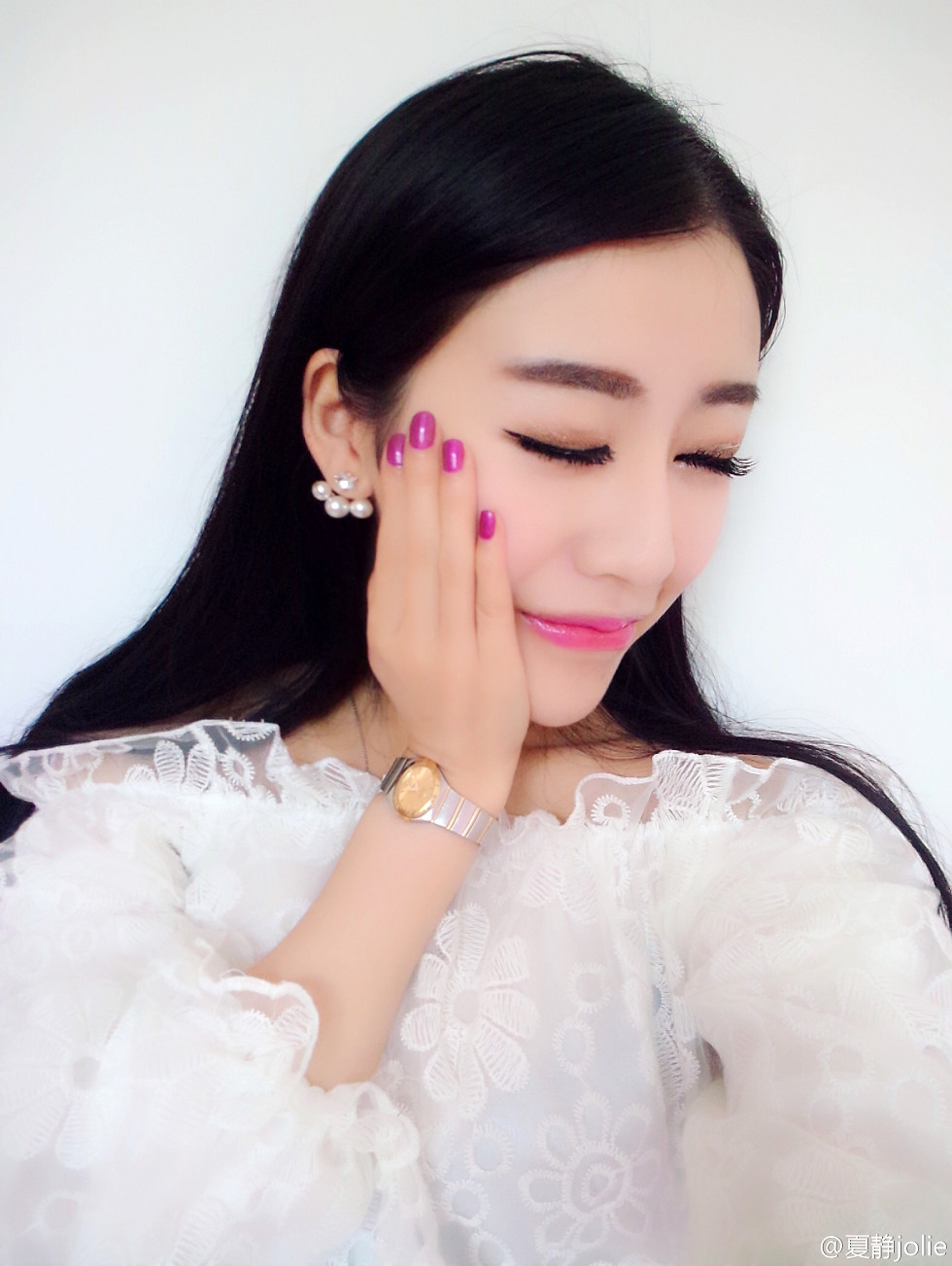 嫩模夏静jolie靓丽容颜性感美胸微博海量写真333P