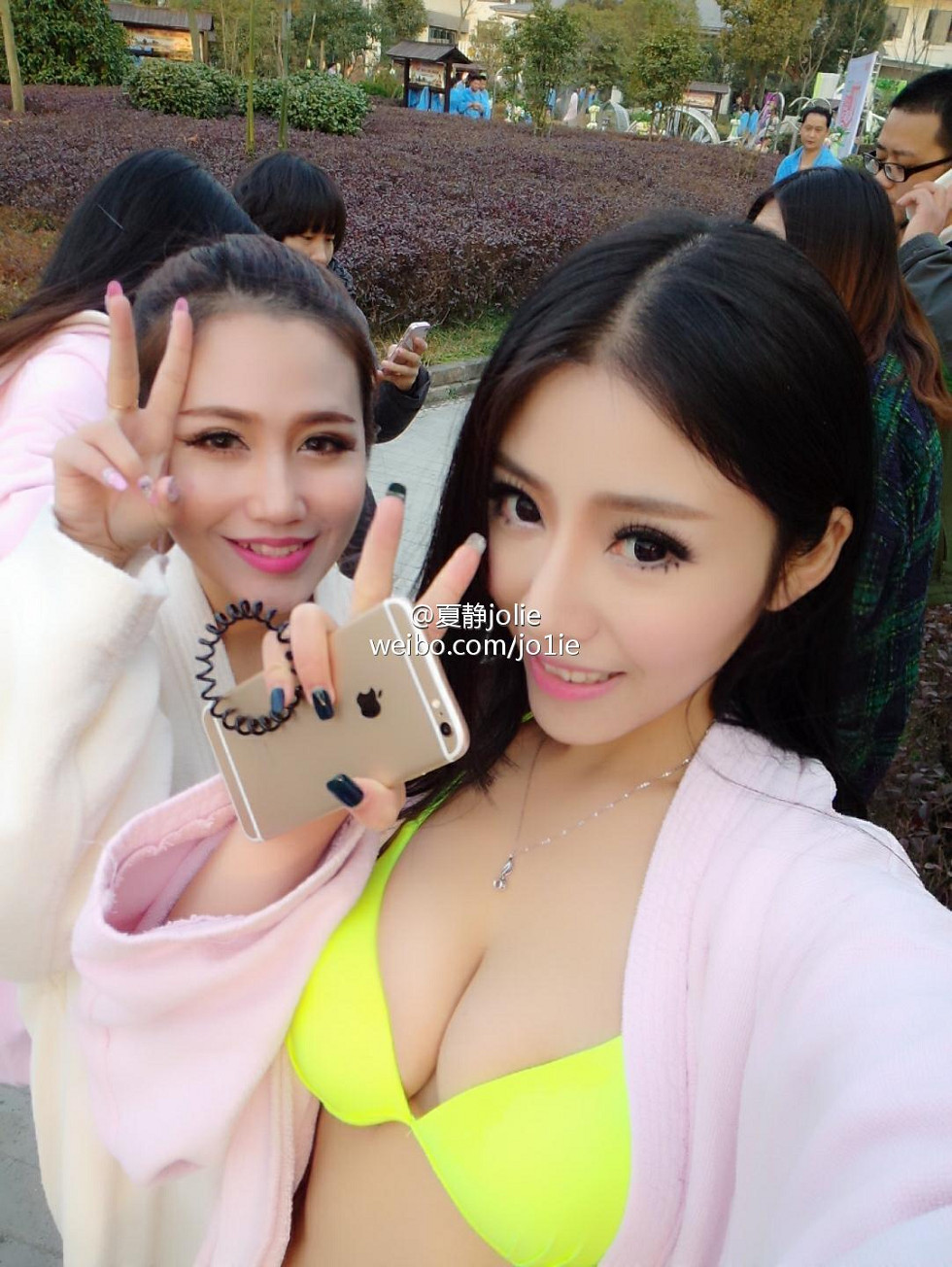 嫩模夏静jolie靓丽容颜性感美胸微博海量写真333P