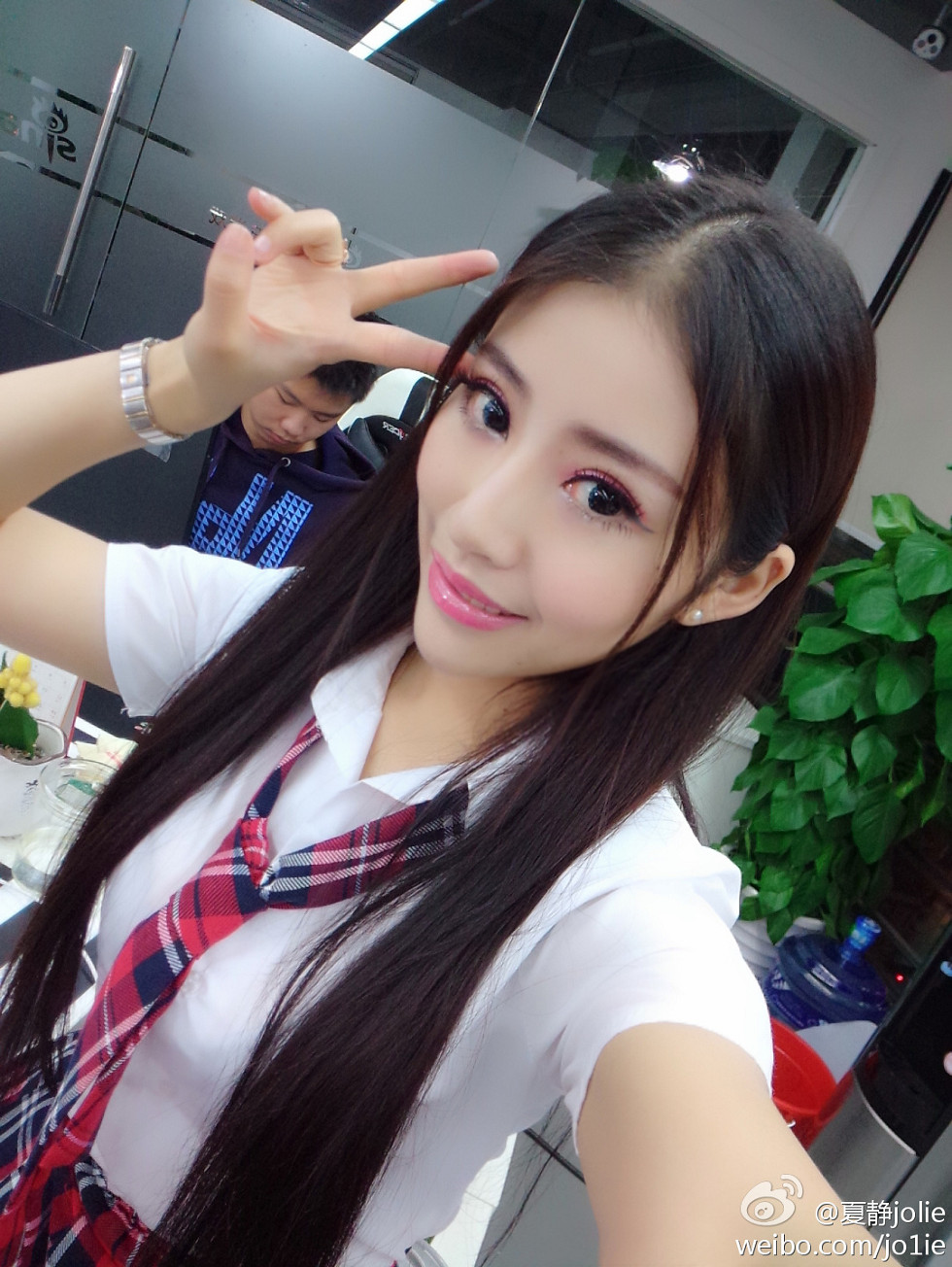 嫩模夏静jolie靓丽容颜性感美胸微博海量写真333P