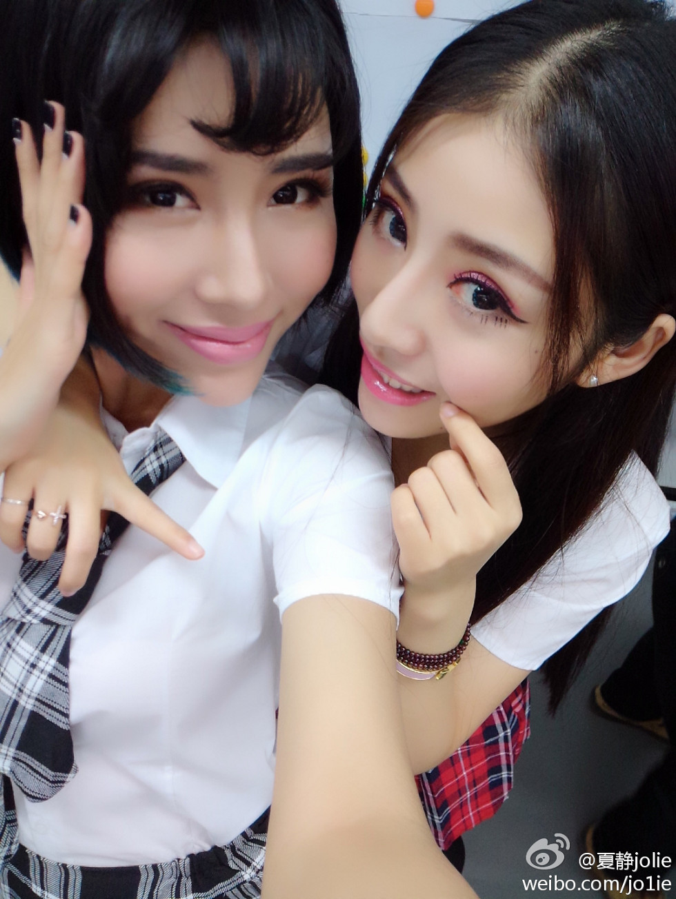 嫩模夏静jolie靓丽容颜性感美胸微博海量写真333P