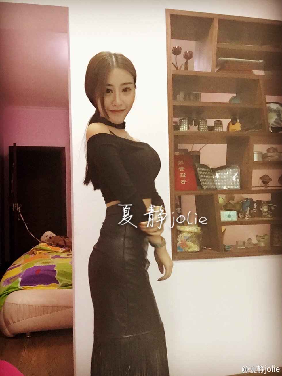 嫩模夏静jolie靓丽容颜性感美胸微博海量写真333P