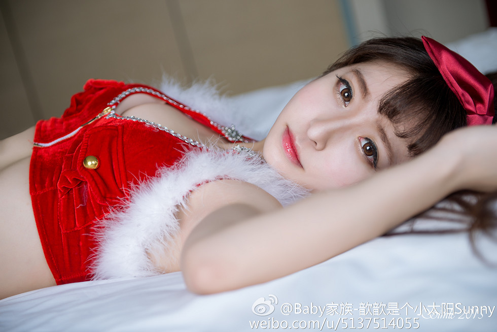 电眼嫩模刘郁歆超性感情趣内衣Cosplay系列童颜巨乳写真59P