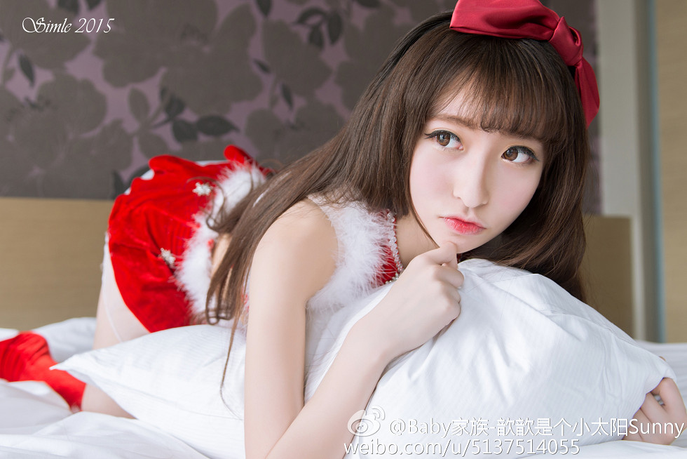 电眼嫩模刘郁歆超性感情趣内衣Cosplay系列童颜巨乳写真59P