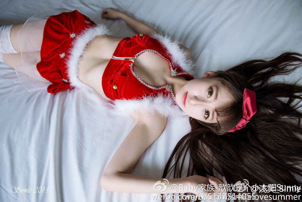 电眼嫩模刘郁歆超性感情趣内衣Cosplay系列童颜巨乳写真59P