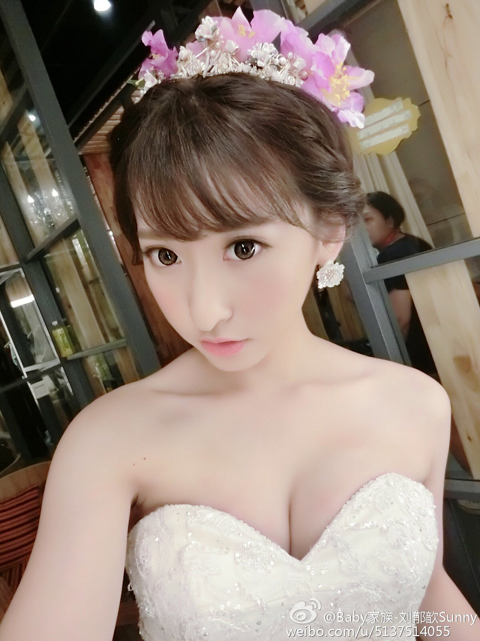 电眼嫩模刘郁歆超性感情趣内衣Cosplay系列童颜巨乳写真59P