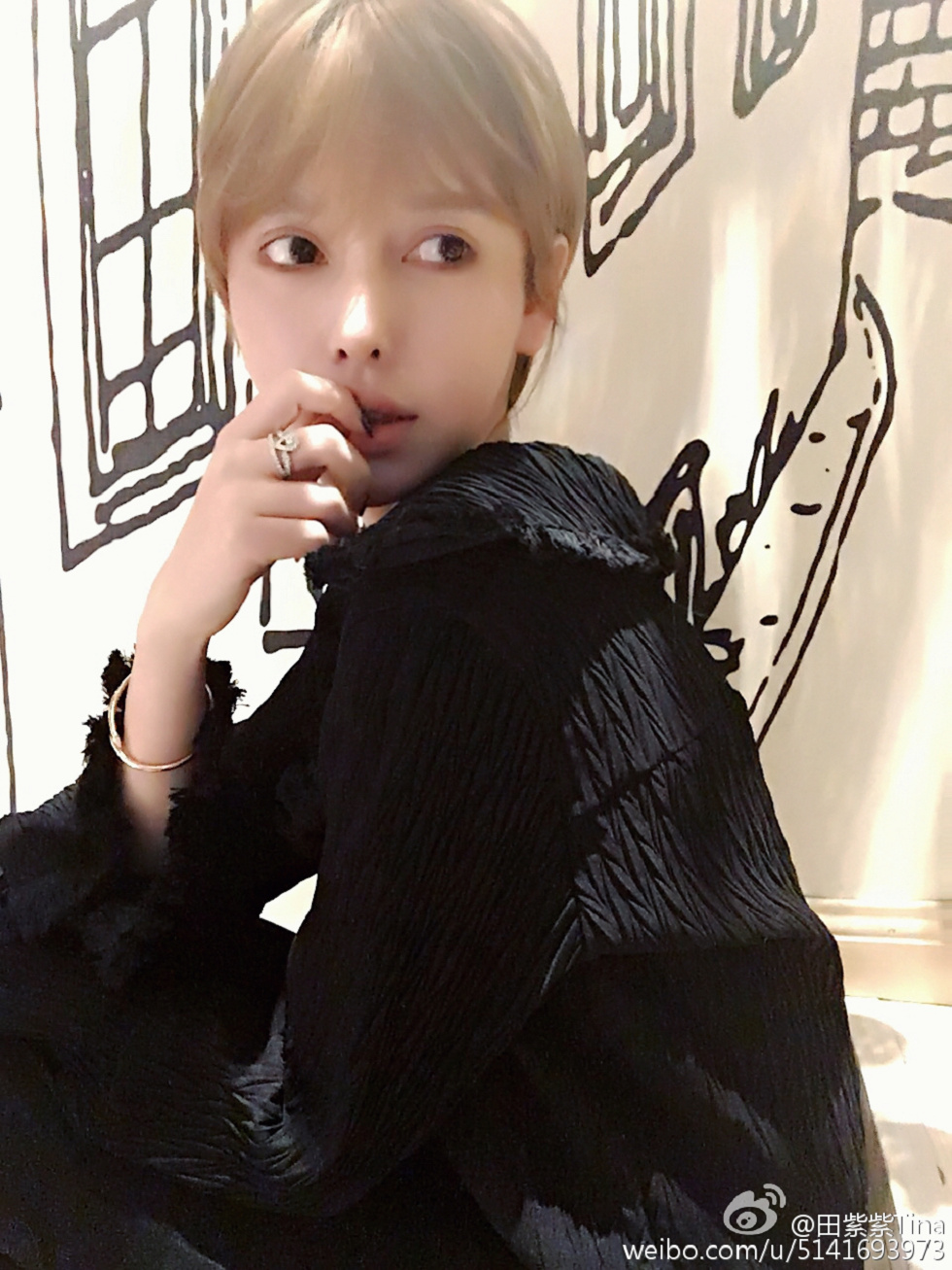 最豪车模田紫紫大胆生活写真秀微博海量写真240P