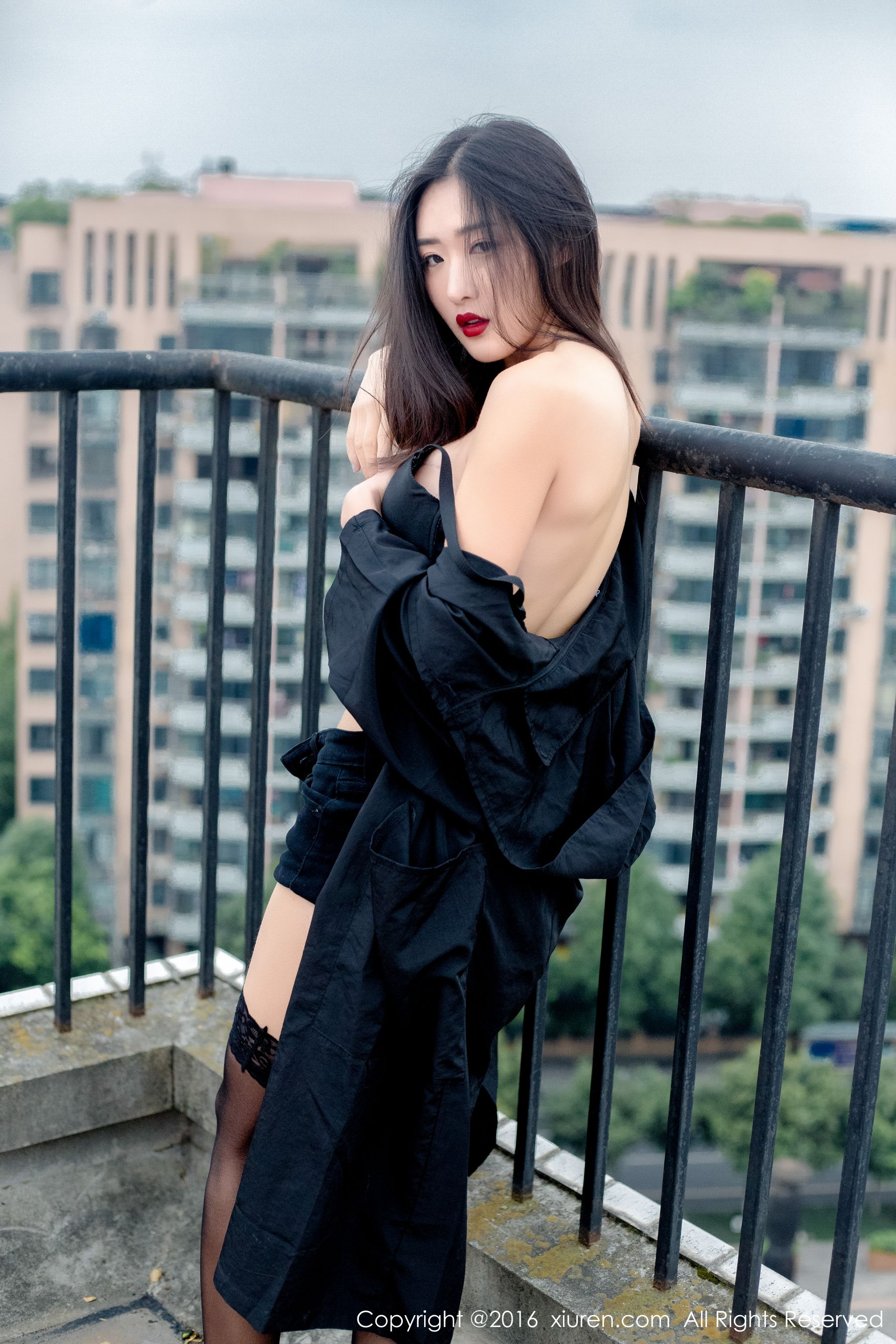 周琰琳LIN《红颜朱唇，宛若青莲出水》 [秀人网XiuRen] No.624 写真集