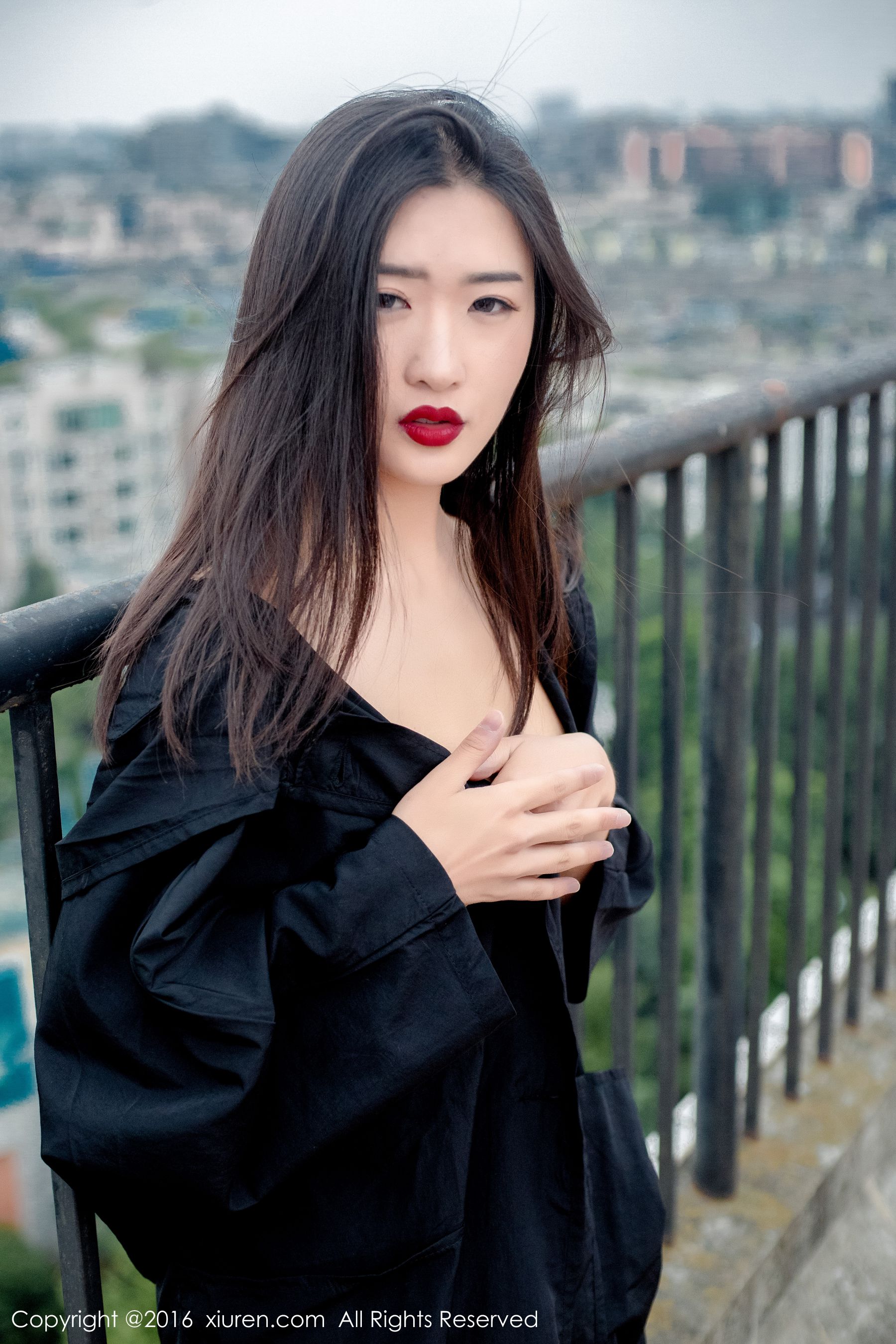 周琰琳LIN《红颜朱唇，宛若青莲出水》 [秀人网XiuRen] No.624 写真集