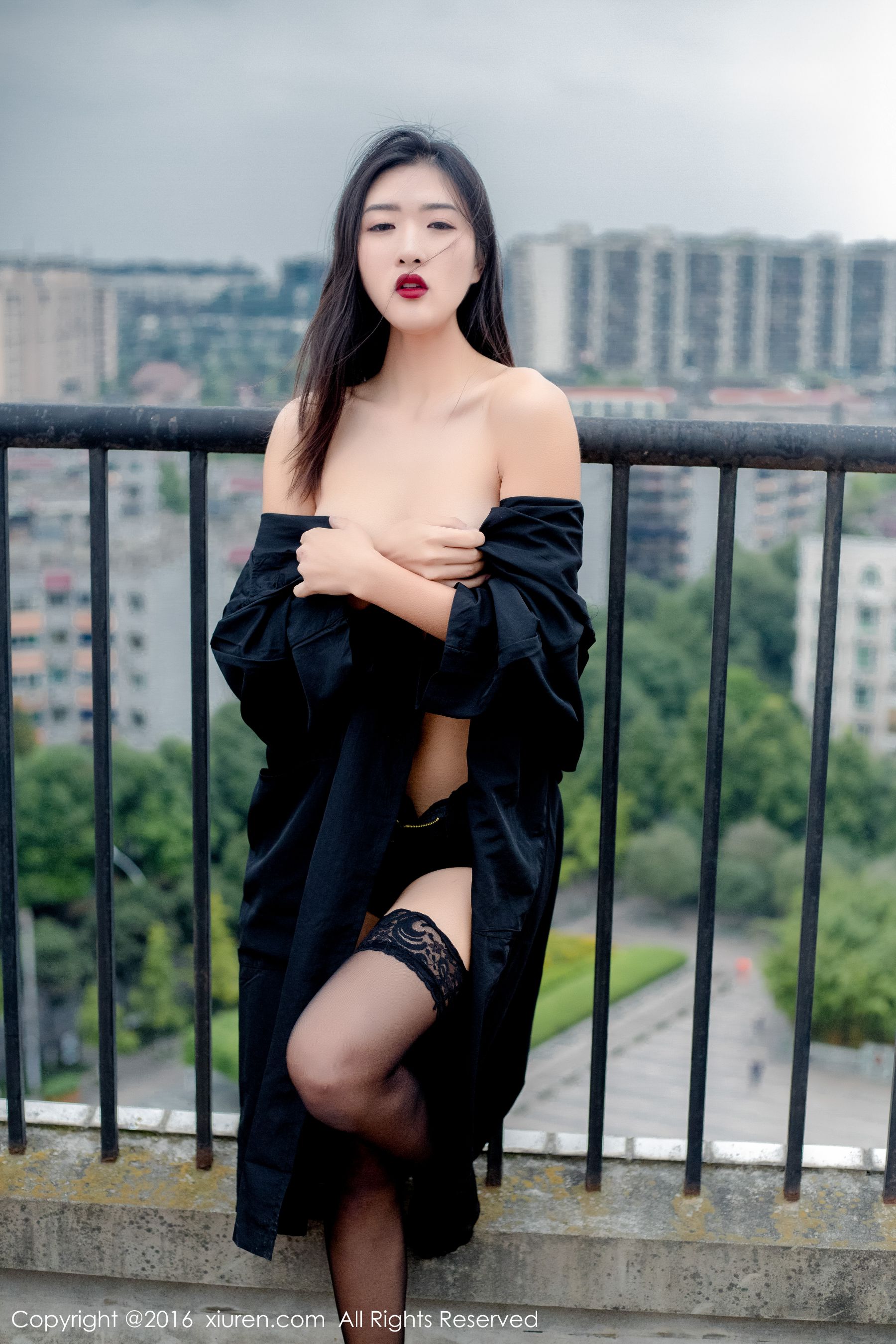 周琰琳LIN《红颜朱唇，宛若青莲出水》 [秀人网XiuRen] No.624 写真集