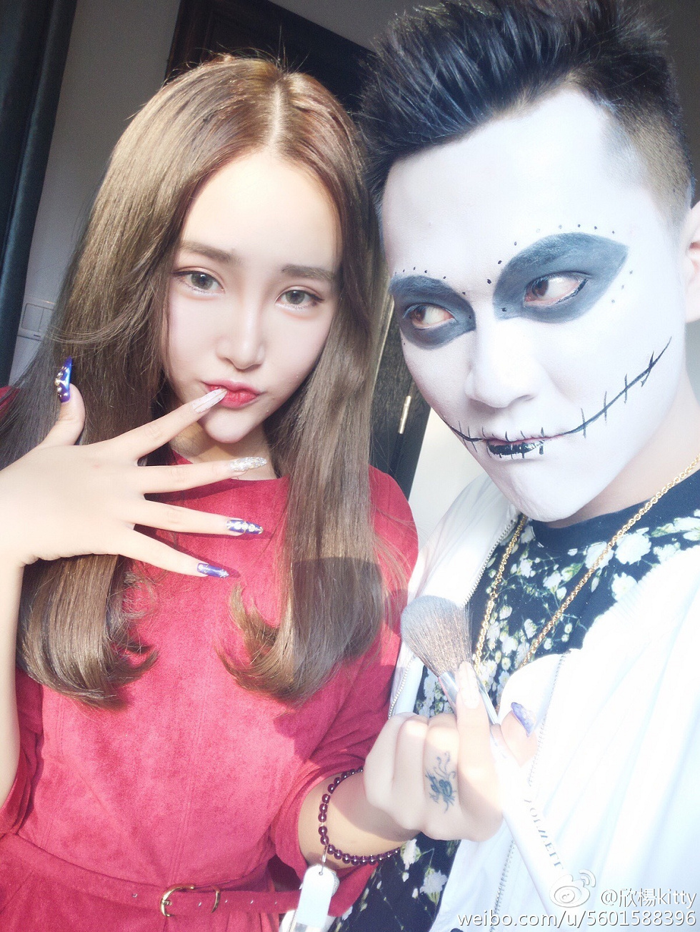 鲜肉嫩模欣杨Kitty完美身材性感微博系列写真105P