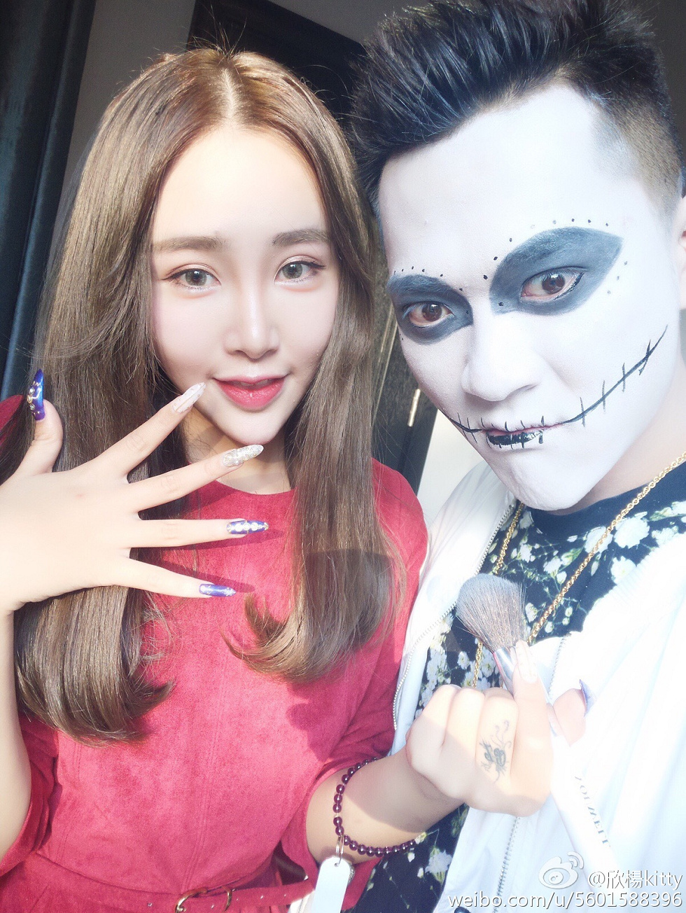 鲜肉嫩模欣杨Kitty完美身材性感微博系列写真105P