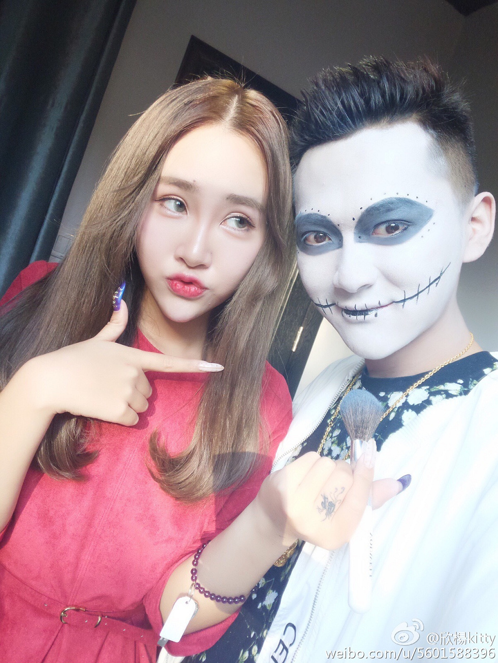 鲜肉嫩模欣杨Kitty完美身材性感微博系列写真105P