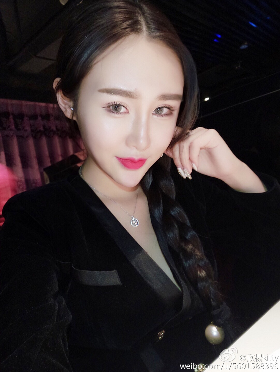 鲜肉嫩模欣杨Kitty完美身材性感微博系列写真105P