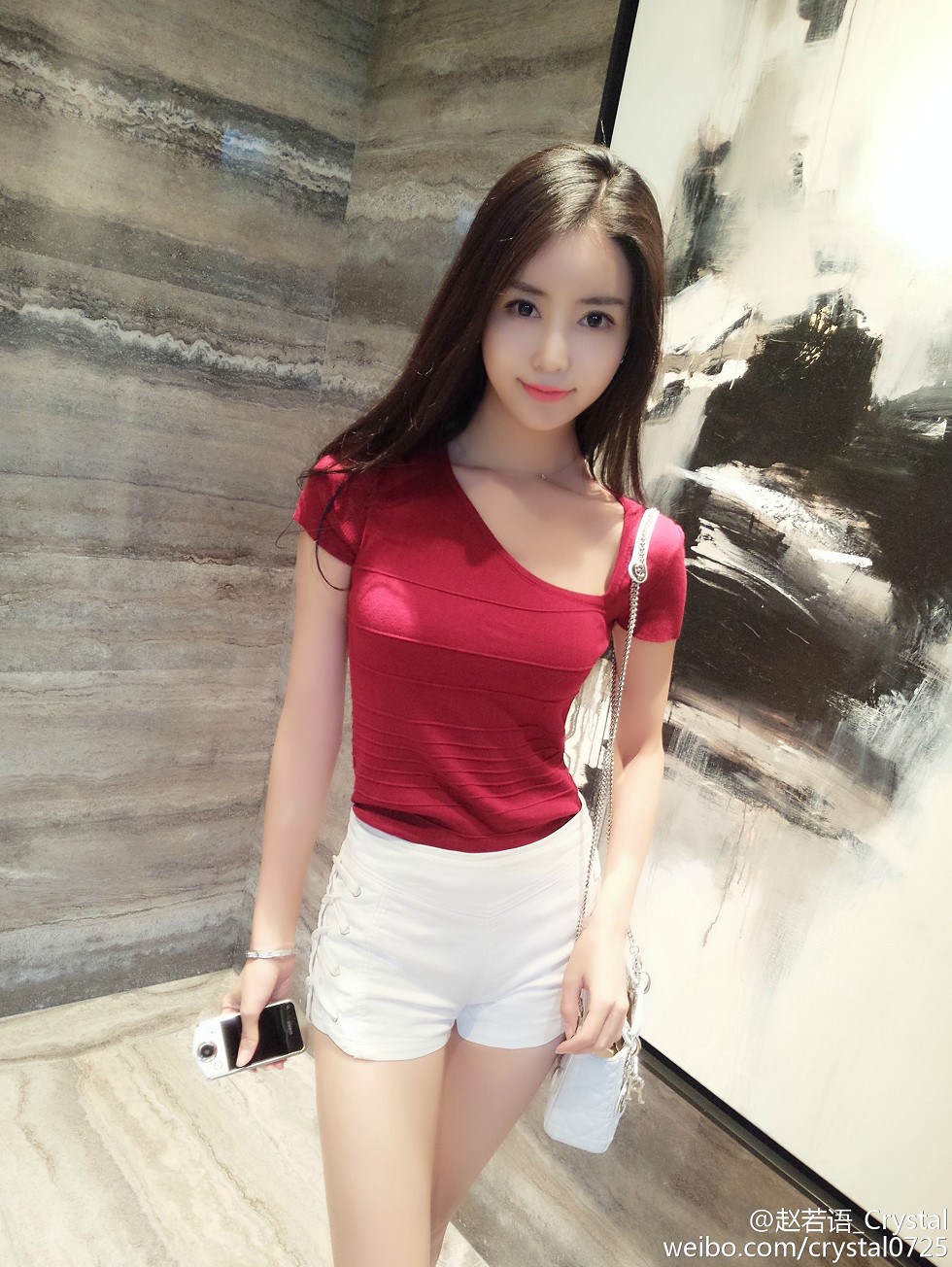 DOTA美女赵若语Crystal黑丝长腿海量微博性感写真415P