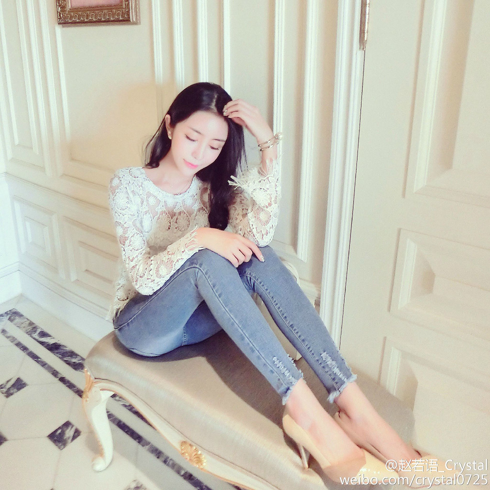 DOTA美女赵若语Crystal黑丝长腿海量微博性感写真415P