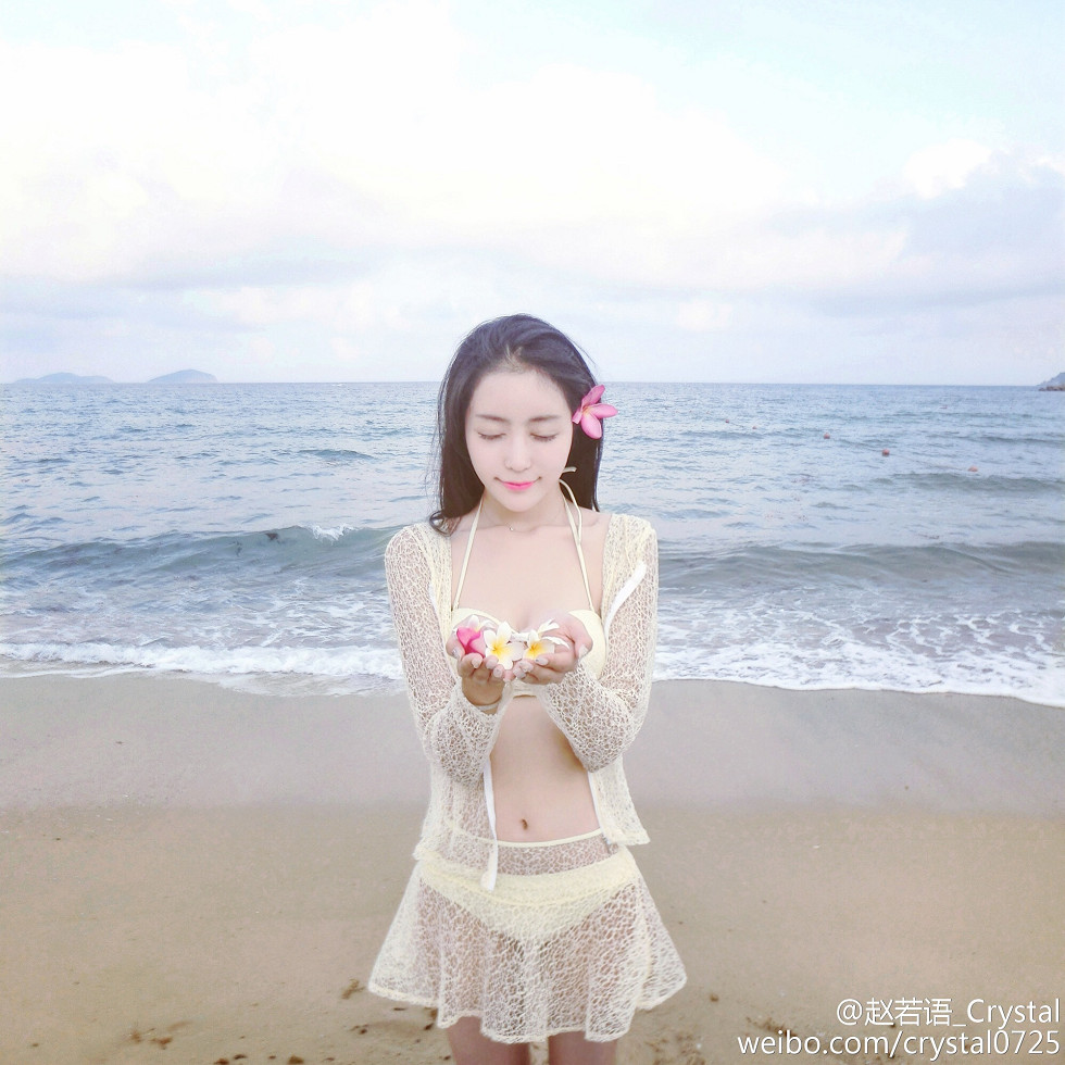 DOTA美女赵若语Crystal黑丝长腿海量微博性感写真415P