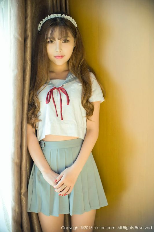 可爱美女周予然性感水手服高清写真