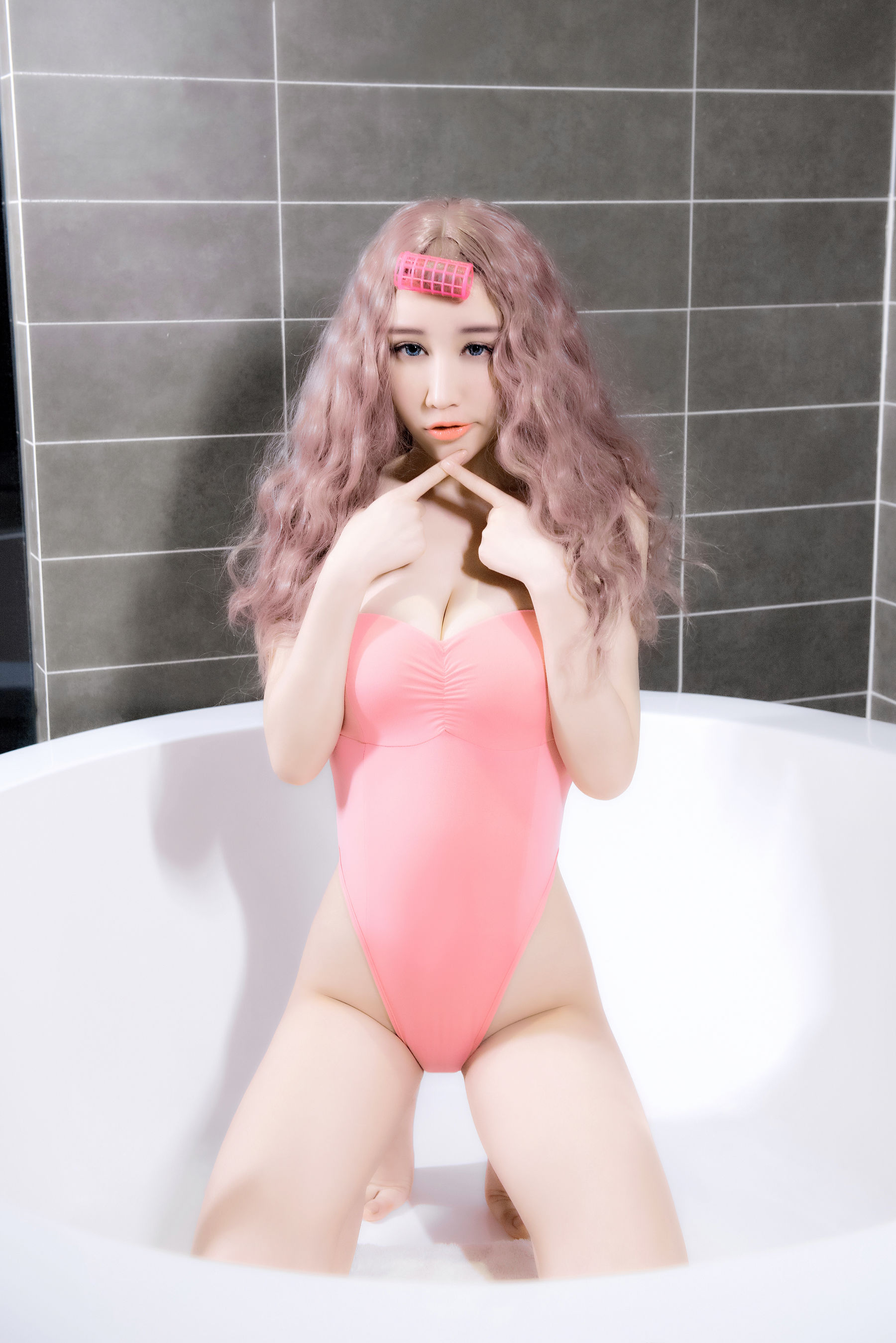 美昕《双面娇娃完美变身》 [猎女神SLADY] NO.005 写真集