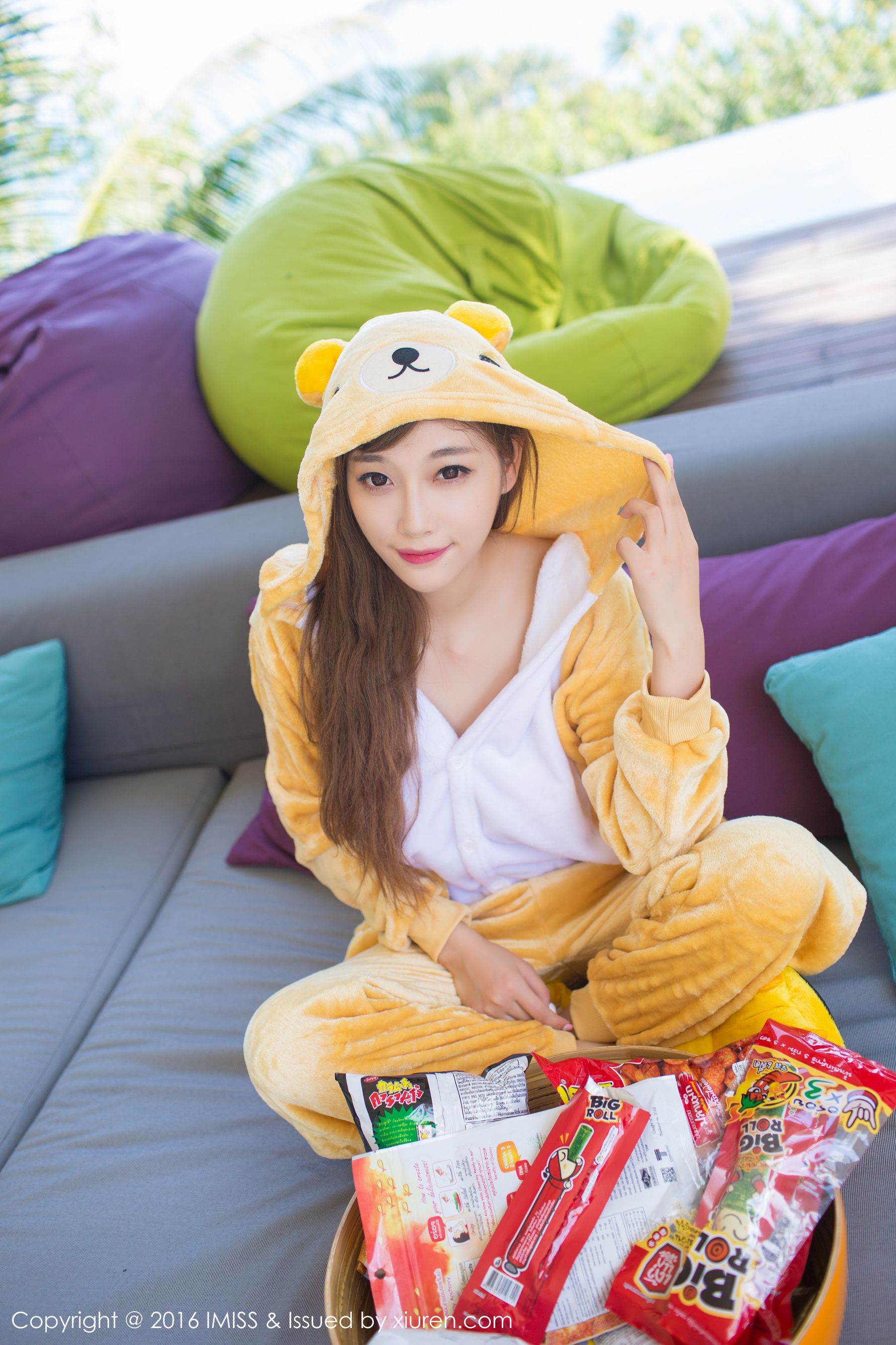 sugar小甜心CC《美女扮野兽+旗袍与丝袜》 [爱蜜社IMiss] Vol.136 写真集