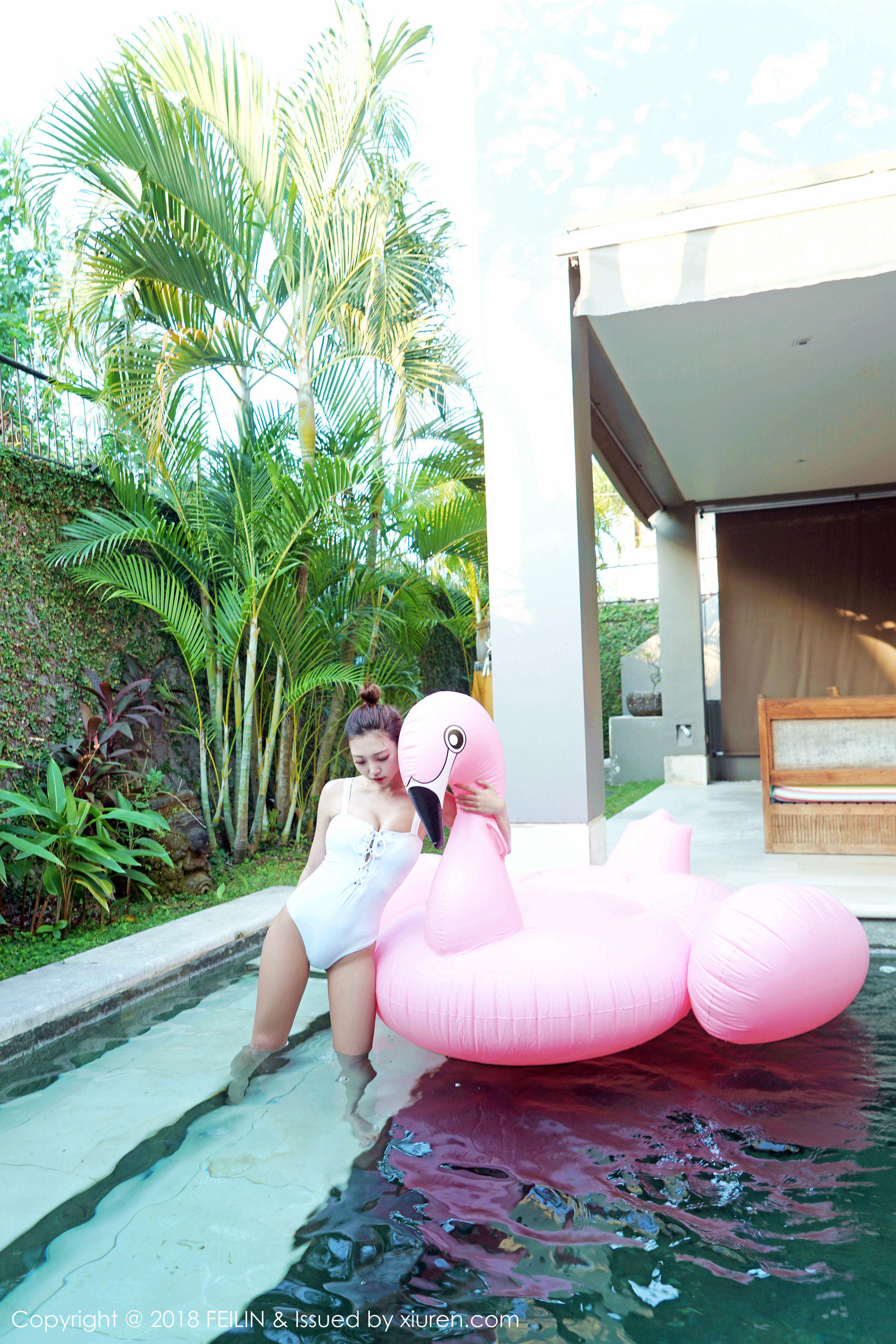 冯木木LRIS《班塔延岛旅拍第三套》 [嗲囡囡FEILIN] VOL.157 写真集