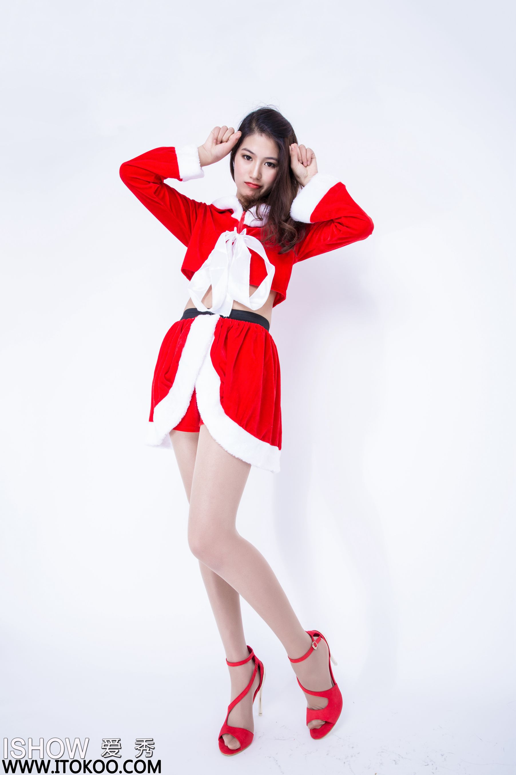 [ISHOW爱秀] NO.022 可儿《圣诞专题特辑》 写真集