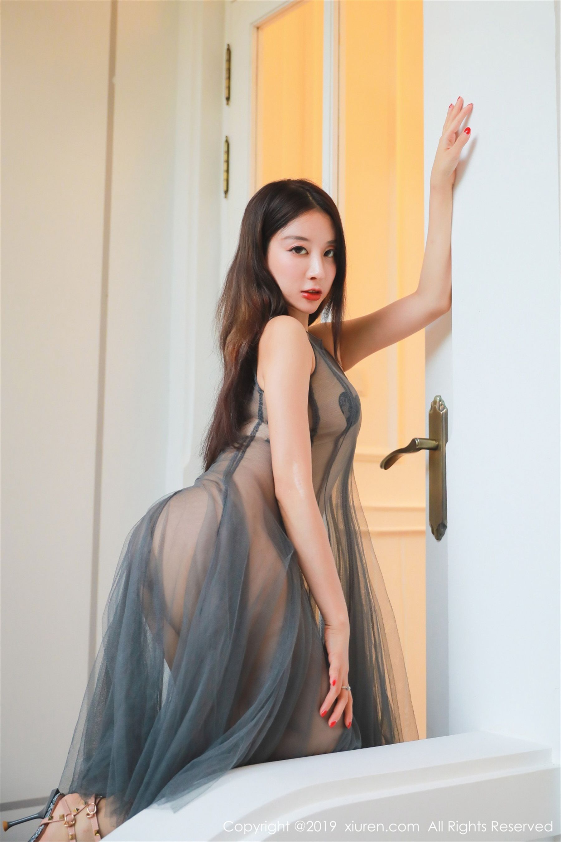 筱慧《全透睡衣给人极致的诱惑》 [秀人XIUREN] No.1563 写真集