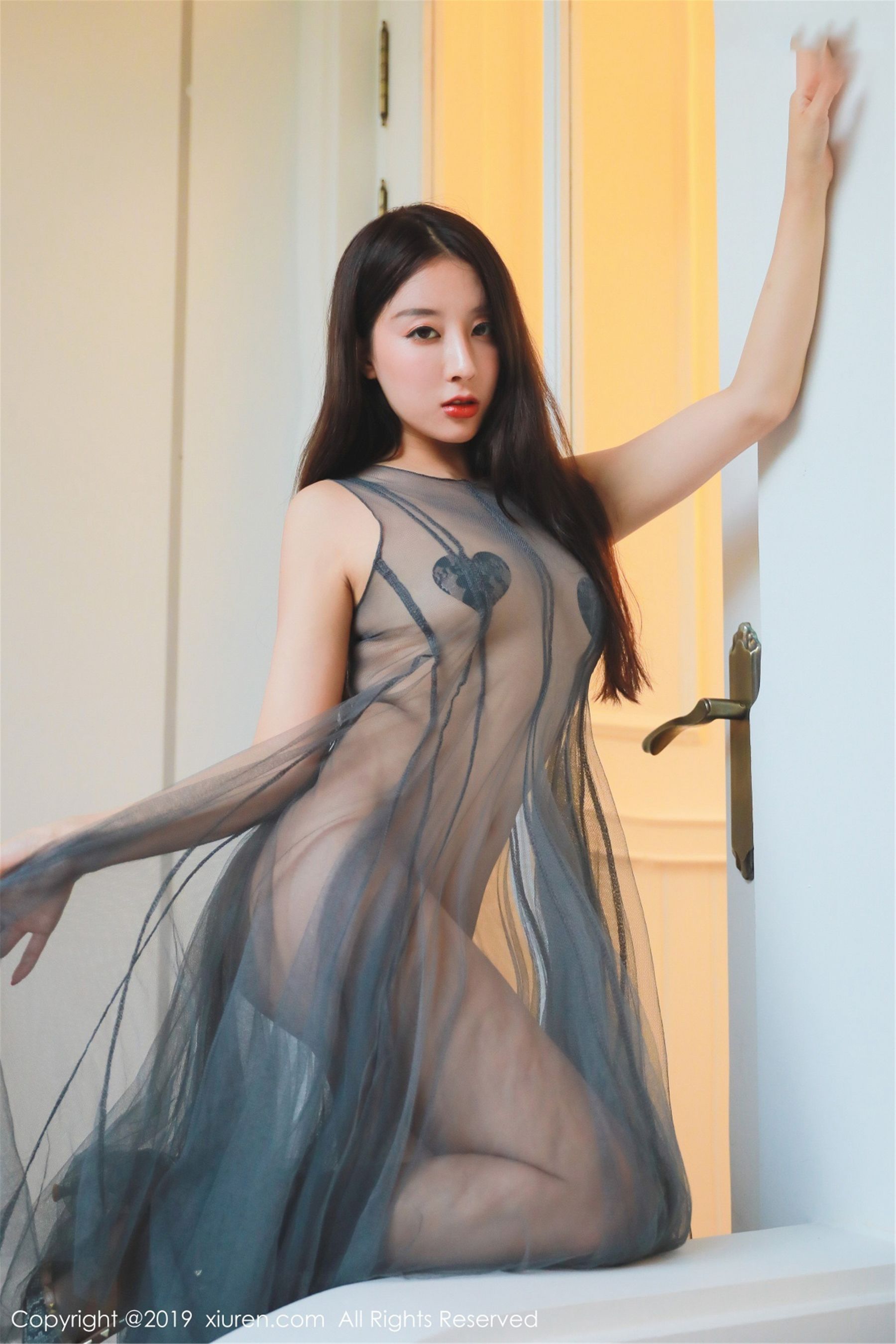 筱慧《全透睡衣给人极致的诱惑》 [秀人XIUREN] No.1563 写真集