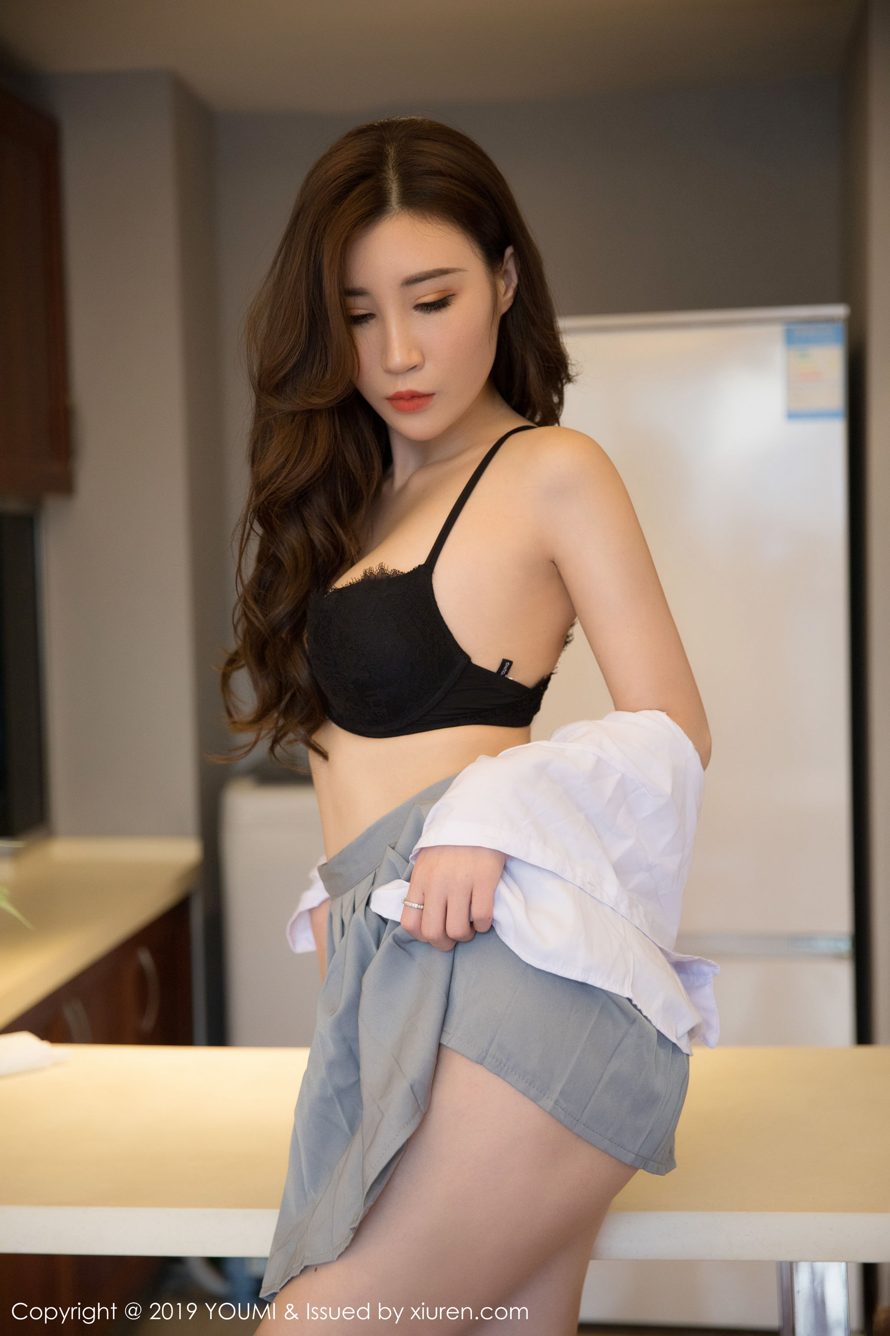 孙梦瑶V《学生制服与魅惑内衣》 [尤蜜荟YouMi] Vol.347 写真集