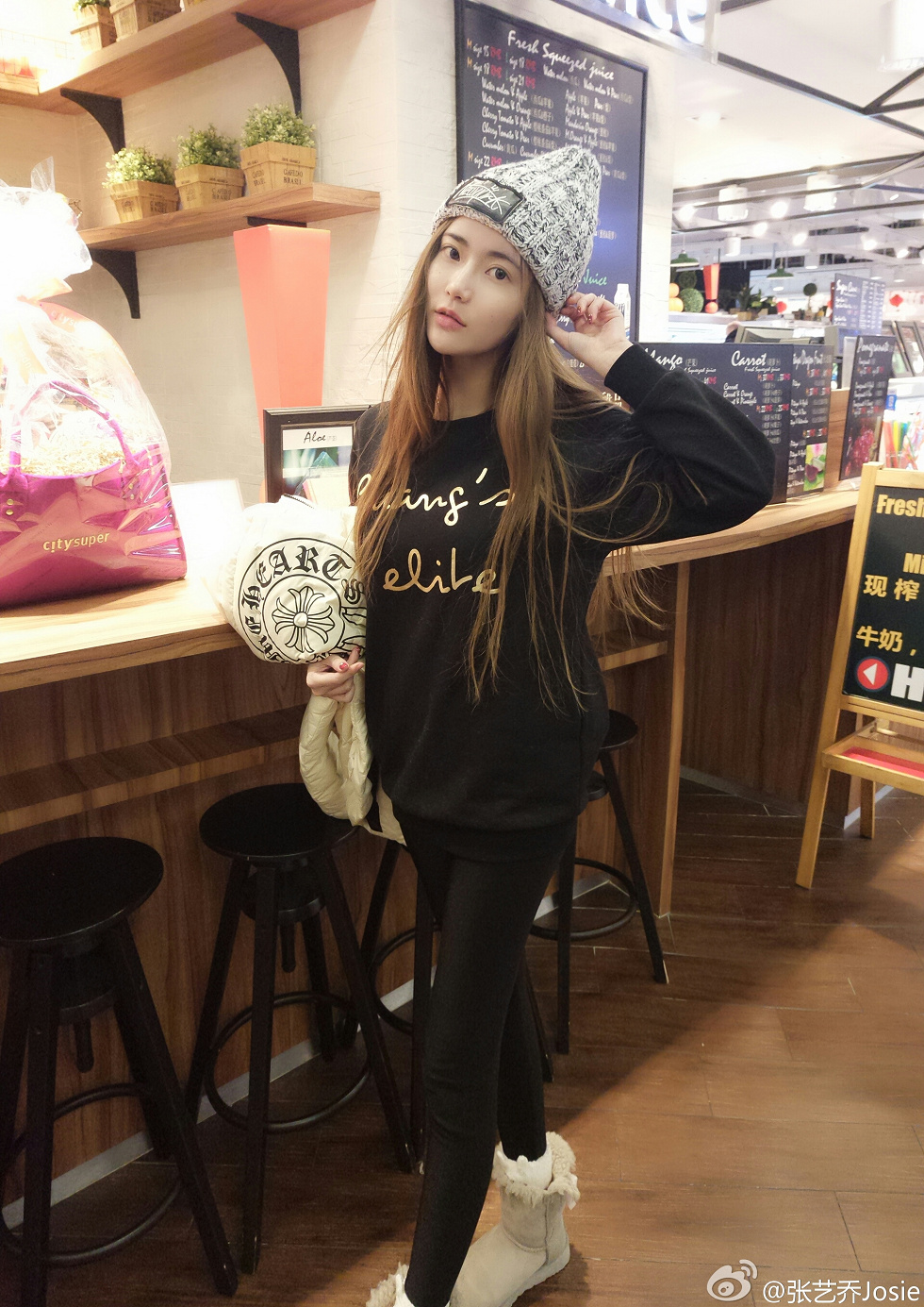 嫩模张艺乔josie完美身材海量微博卖萌性感写真275P