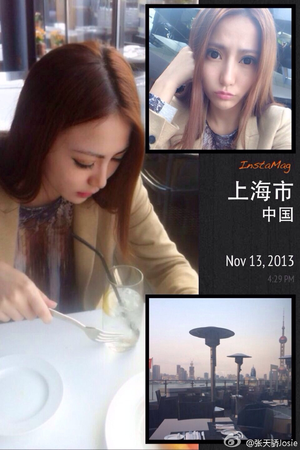 嫩模张艺乔josie完美身材海量微博卖萌性感写真275P