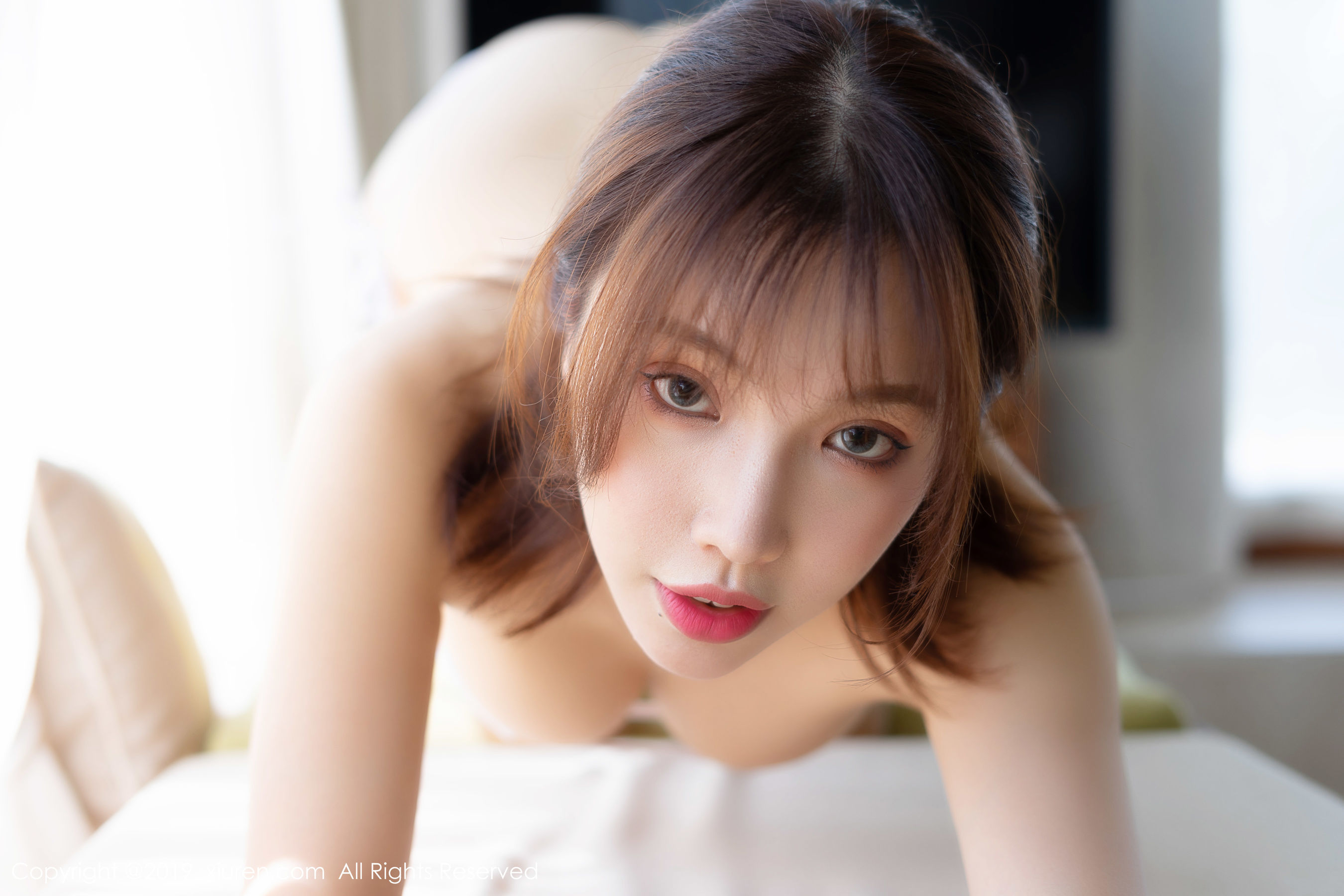 黄楽然《性感三点式草莓内衣》 [秀人XIUREN] No.1806 写真集