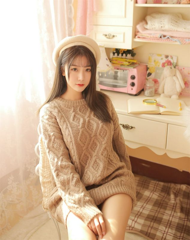 猫九酱Sakura宅女毛衣