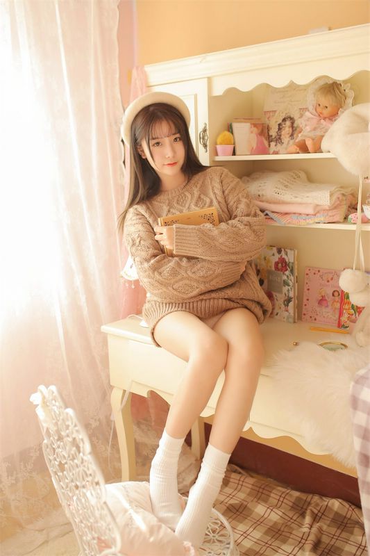 猫九酱Sakura宅女毛衣