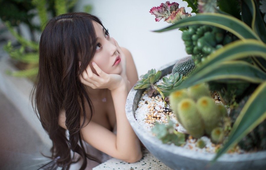 美若天仙！甜美模特杨晨晨前凸后翘韵味十足