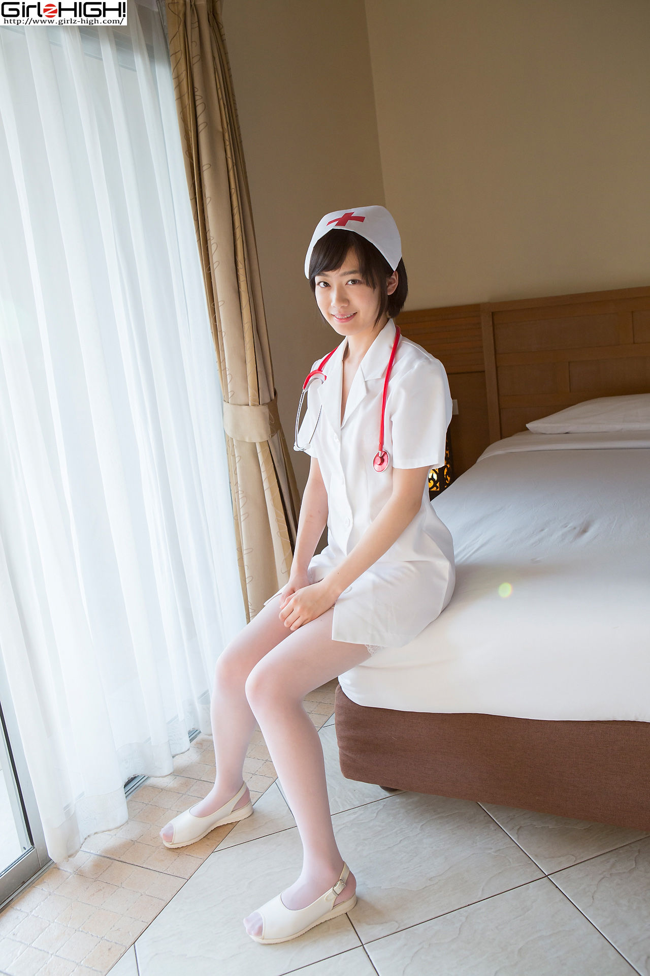 [Girlz-High] Koharu Nishino 西野小春 - 护士制服诱惑 - bkoh_002_002 写真集