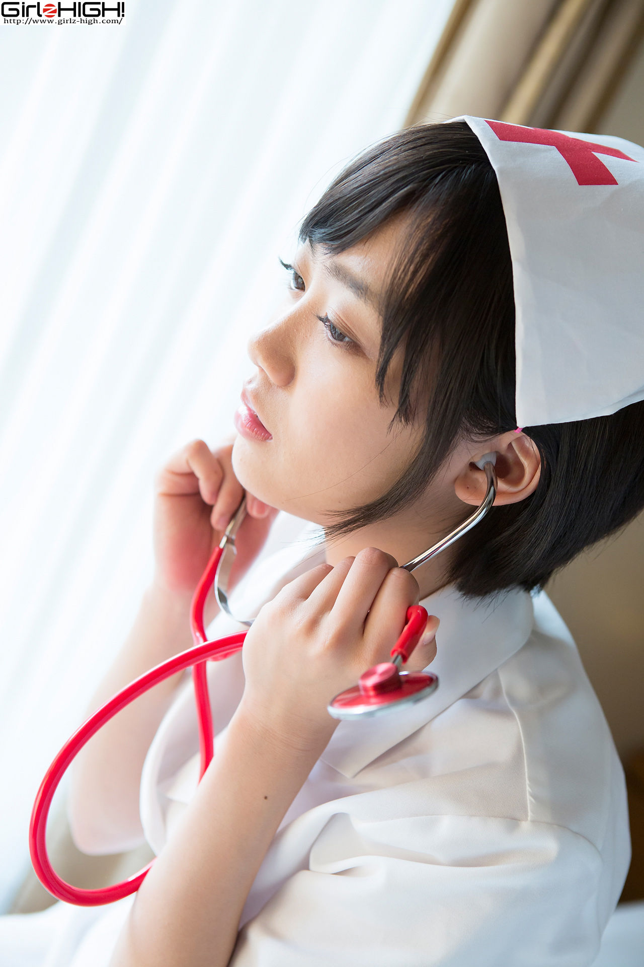 [Girlz-High] Koharu Nishino 西野小春 - 护士制服诱惑 - bkoh_002_002 写真集