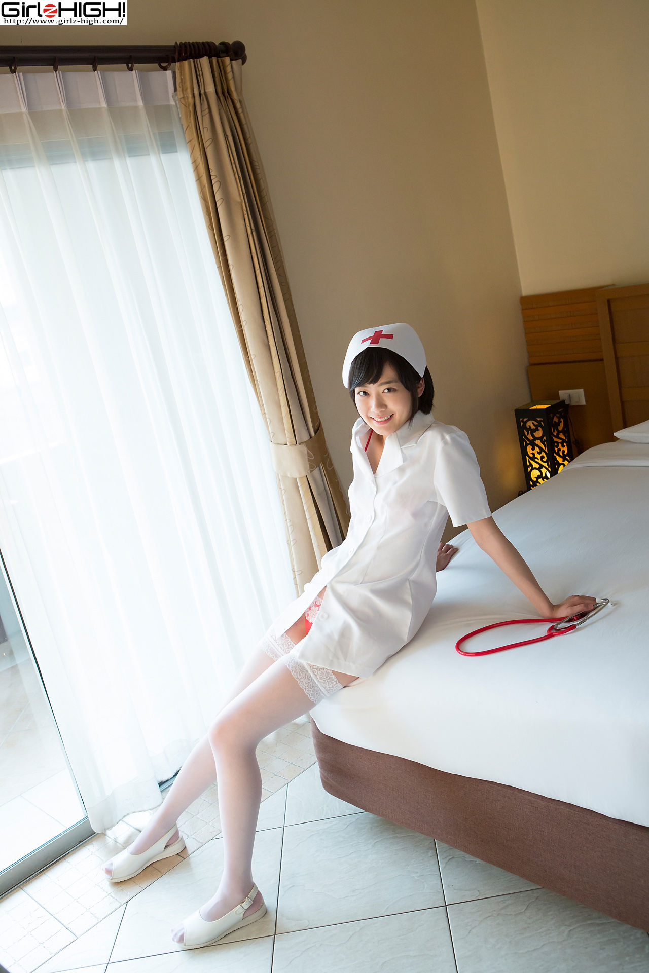 [Girlz-High] Koharu Nishino 西野小春 - 护士制服诱惑 - bkoh_002_002 写真集