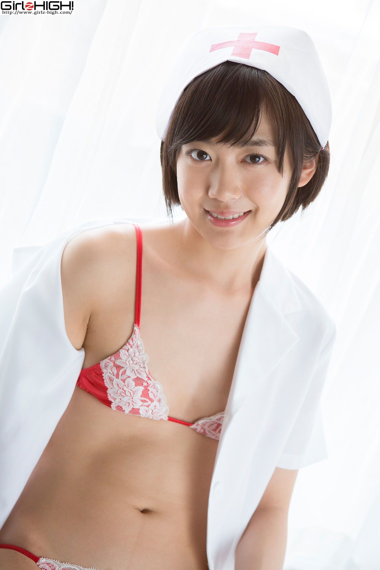 [Girlz-High] Koharu Nishino 西野小春 - 护士制服诱惑 - bkoh_002_002 写真集