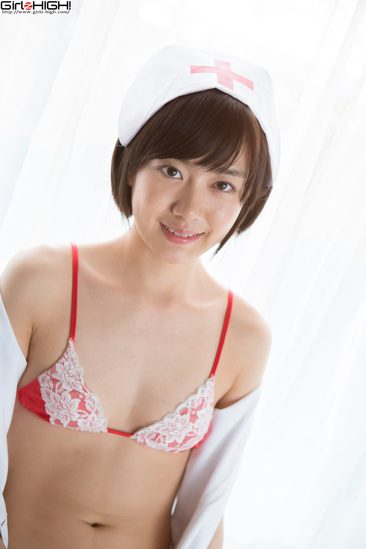 [Girlz-High] Koharu Nishino 西野小春 - 护士制服诱惑 - bkoh_002_002 写真集
