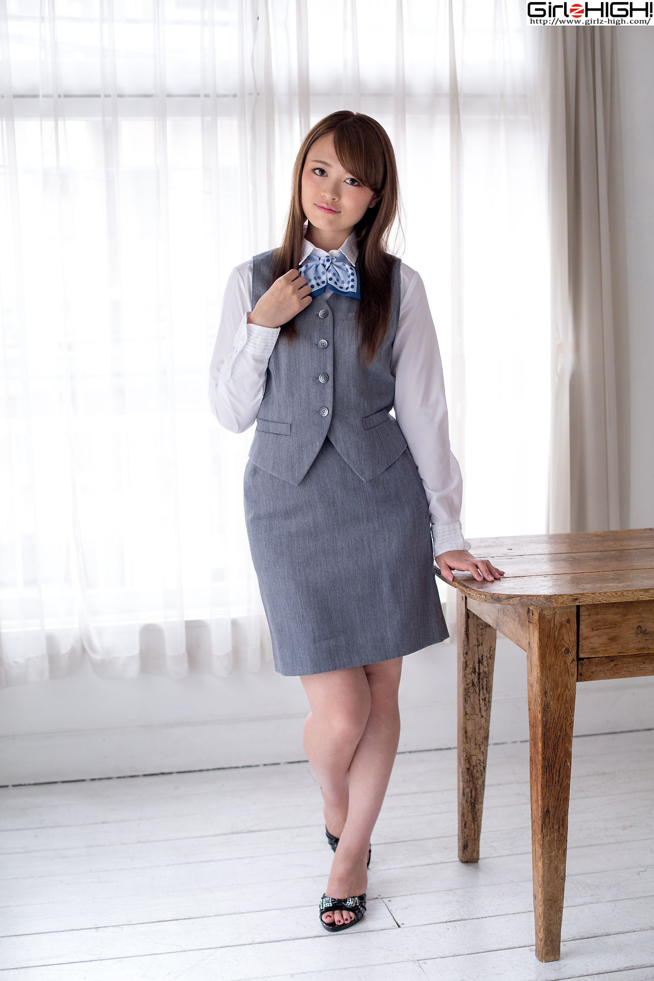 [Girlz-High] 葉山みおり Miori Hayama 制服诱惑 - ghwb_008_001 写真集
